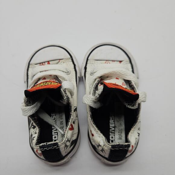 Converse Chuck Taylor All Star Looney Tunes X Pepe Le Pew Infants Sz 3 - Picture 5 of 8